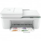 Multifunctional Inkjet color HP DeskJet Plus 4122e All-in-One, Wireless, ADF, A4, Mint Green, HP Plus, eligibil, Instant Ink